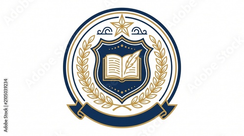 vector illustration of a study logo