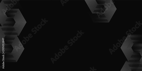 Bild auf Leinwand Black abstract background designb simple