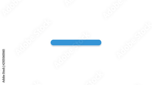 Blue Horizontal Progress Bar Interface.
