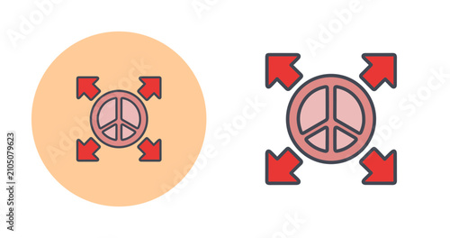 Foto Peace Accord Vector Icon