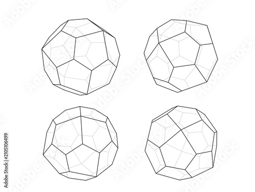 Fotografie 五角二十四面体　pentagonal icositetrahedron　カタランの立体　catalan solid