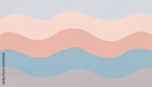 фотографія Wavy pattern with pastel colors a repeating abstract design on a light backgroun