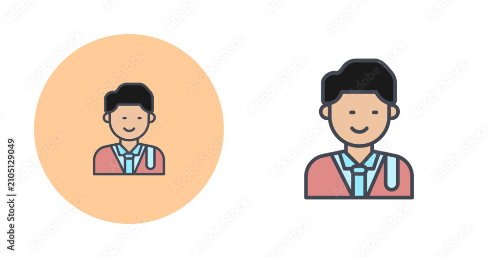 Fototapeta premium Lawyer Vector Icon