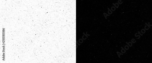 Tableau sur toile Minimalist split background with textured white and solid black halves, abstract