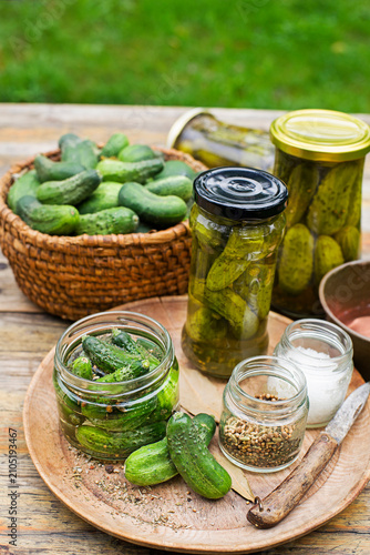 Pickled cucumbers