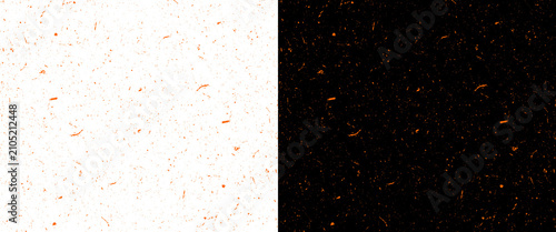 Canvas Print Vintage film grain texture overlays, black and white cinematic dust and scratche