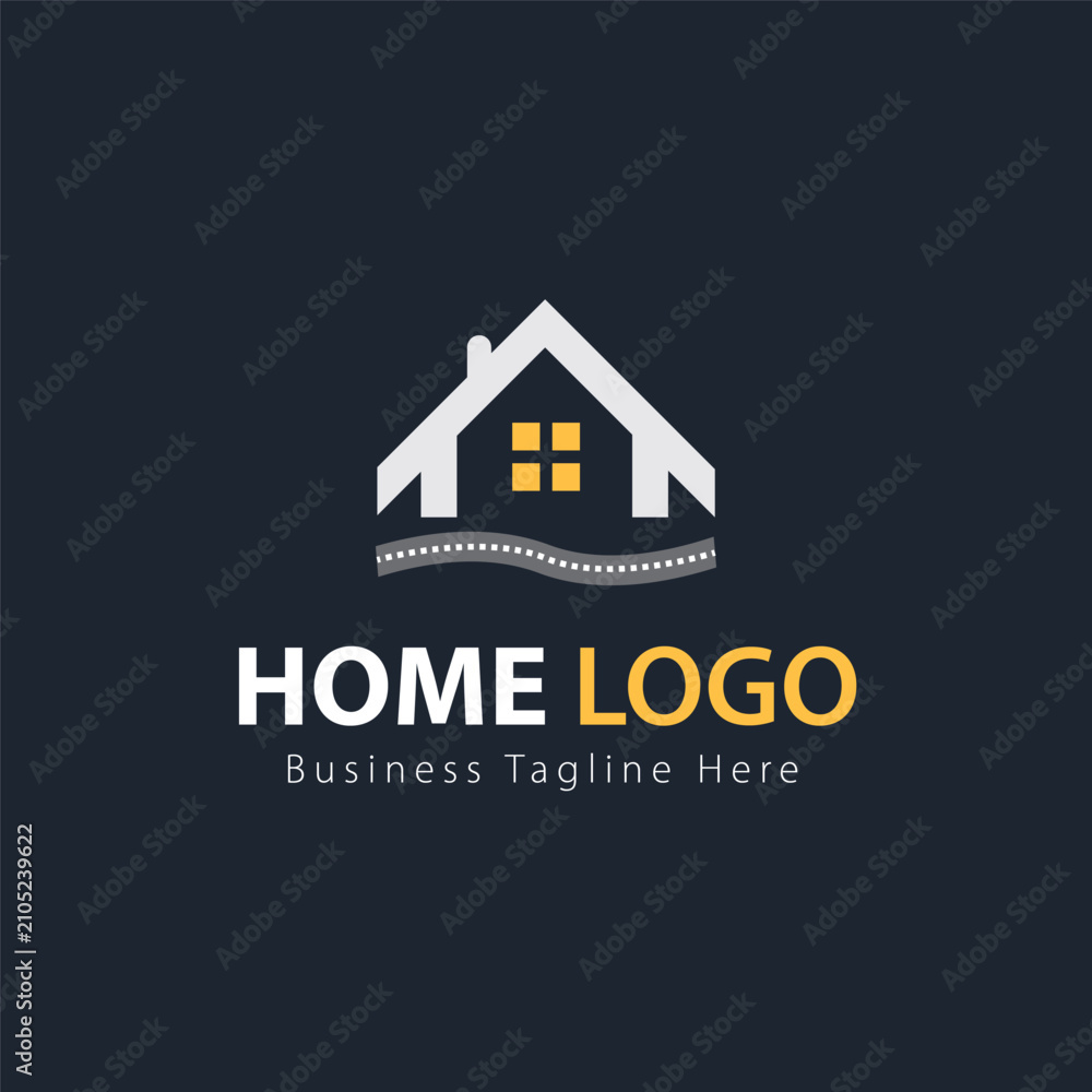 Fototapeta premium Modern House Logo Design 01