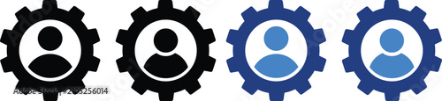 Foto User Settings Icon Set