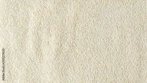 Bild auf Leinwand Wheat semolina uncooked organic background and texture