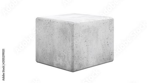 Concrete display plinth with rough texture presenting empty tabletop for product object or background text on transparent