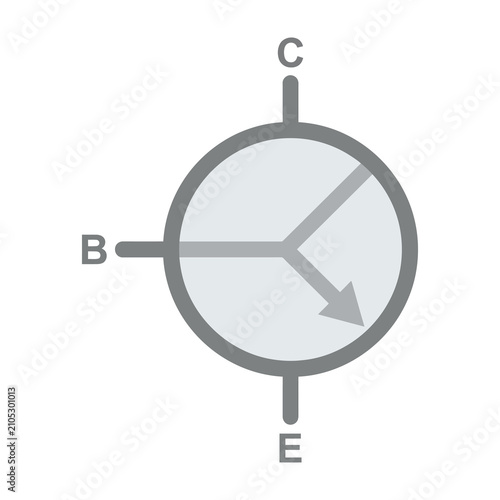 Transistor symbol diagram electronic component