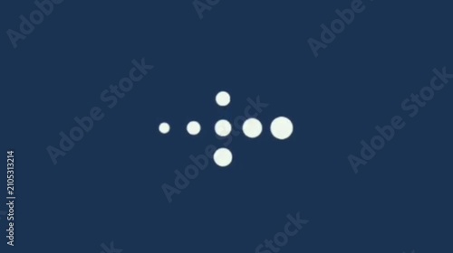 Dot ripple, loading screen 