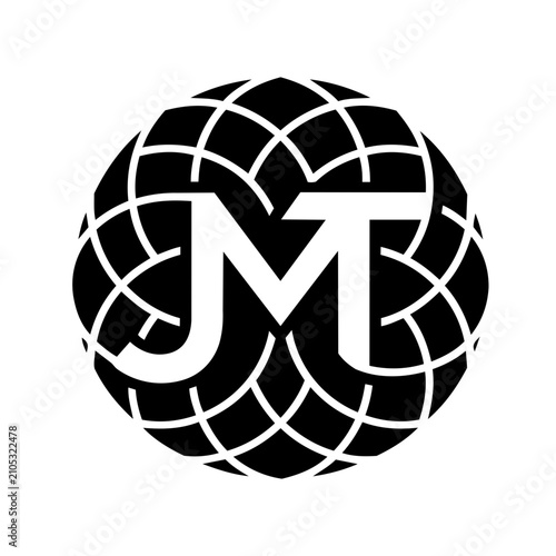 Modern Abstract Circular Branding Element Vector