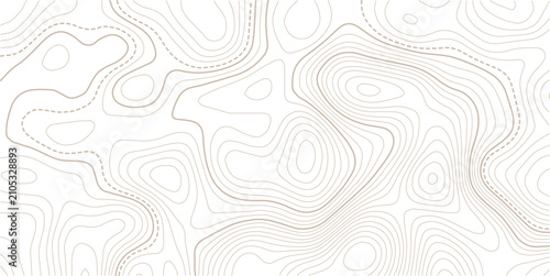 Topographic map background geographic line map with elevation assignments.Abstract lines background. Contour maps. Business concept. Vector illustration.