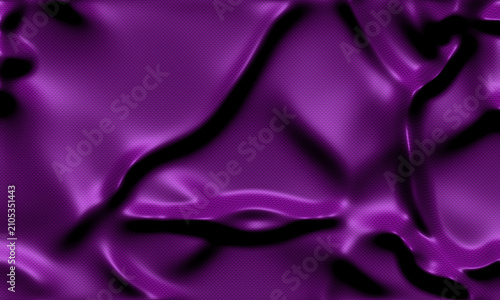 Fotografie Purple satin fabric background