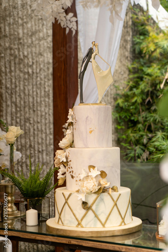 Foto Decororacion en salon de enventos para una boda santo domingo republica dominica