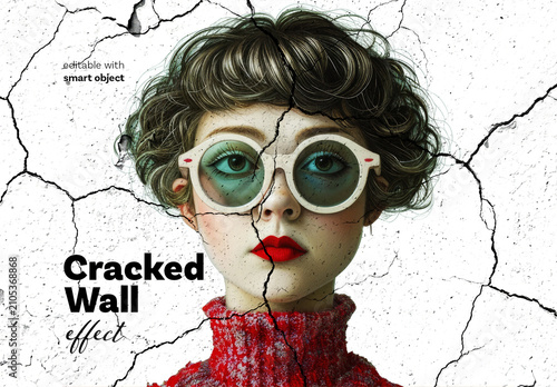 Cracked Wall Effect