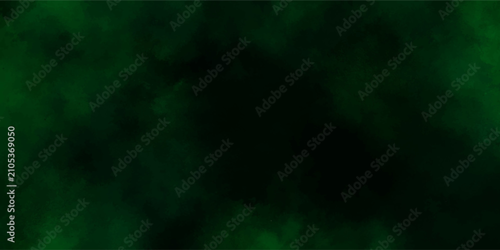 Fototapeta premium Atmospheric green mystic smoke background. abstract storm sky cloud texture overlays vector design. background for graphic web design. Atmospheric and mystic smoke background Old vintage retro vector.