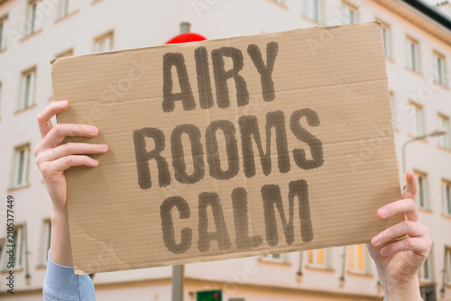 Fotografie "Airy Rooms Calm" Well-ventilated spaces keep children comfortable
