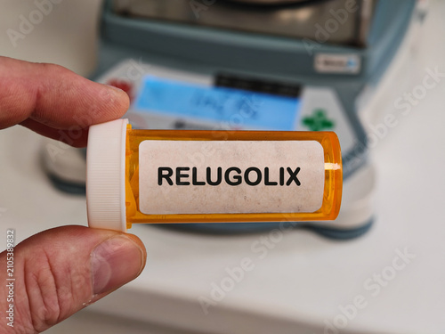 Konstfotografi RELUGOLIX GnRH receptor antagonist for prostate cancer and reproductive health