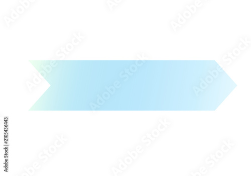 Blue gradient arrow pointing right transparent background