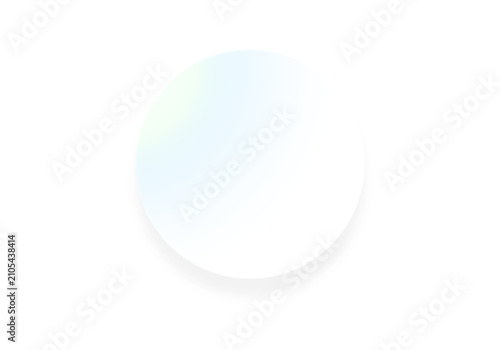 Dark grey sphere with gradient perfect for design on transparent background