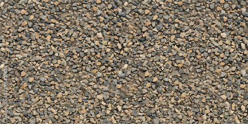Konstfotografi Small gravel pebble texture surface ground with material background detritus lan