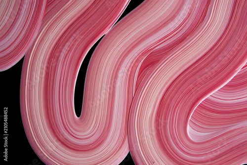 Close-up of pink flower petals with soft light
