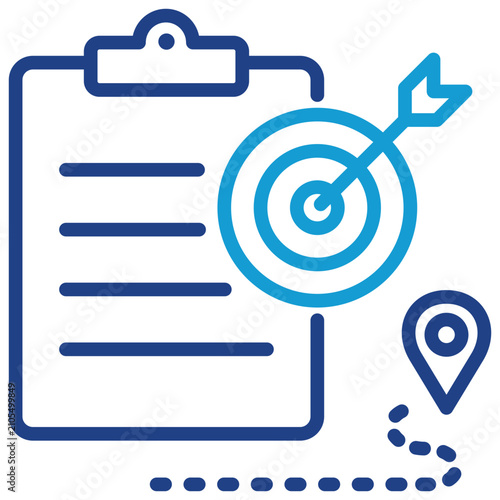 vector elements icon of Task Planning