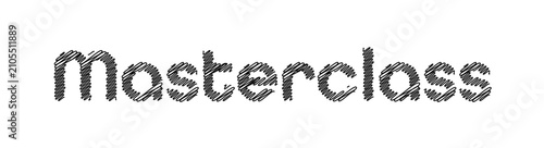Handgezeichneter Scribble-Schriftzug 