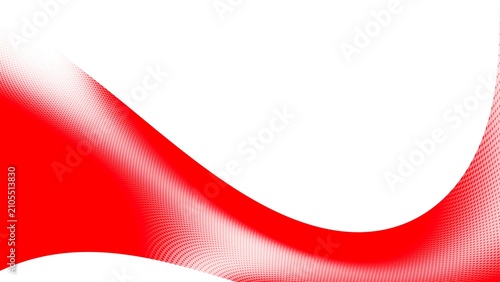 red and white abstract
