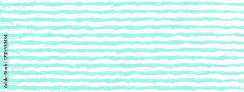Stripes background - Abstract turquoise white striped distressed scratched gr...