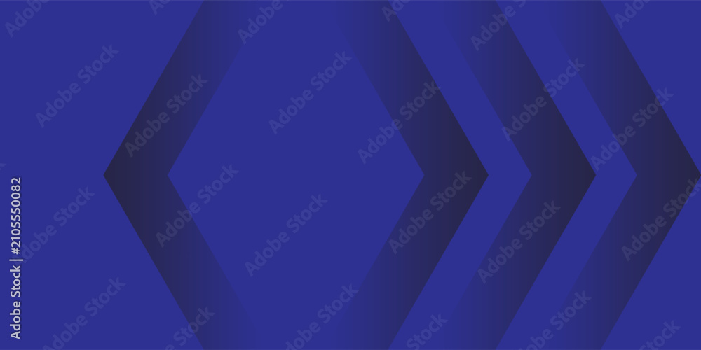 Fototapeta premium Abstract Blue Geometric Arrow Background