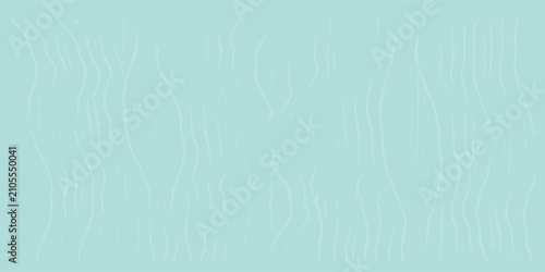 Obraz na płótnie Turquoise Wood Texture Background With Hand-Drawn Horizontal Grain Lines for Coa