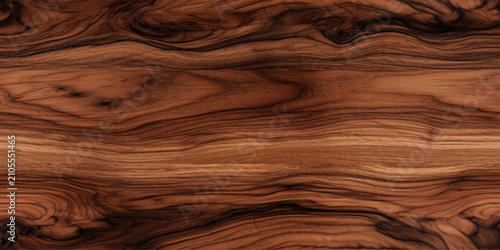 Canvastavla Exquisite close-up of richly textured burl wood grain, showcasing a complex pattern of swirling dark brown and reddish hues, a testament to natural artistry and organic beauty