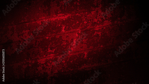 Obraz na plátně background vignette horror red and black; scratched and grunge, abstract texture