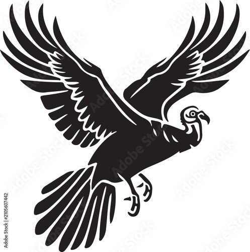 eagle with wings