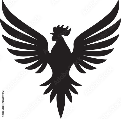 eagle tattoo vector