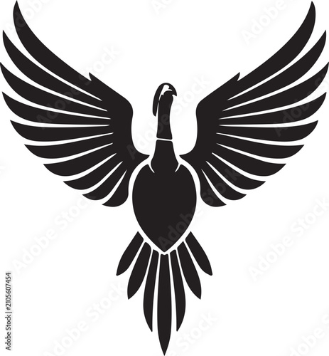 vector illustration of a bird