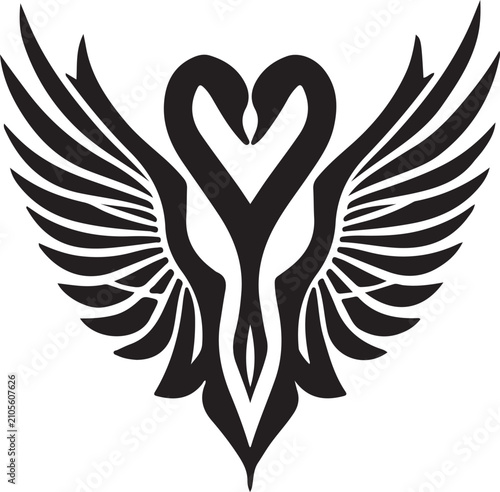 eagle tattoo vector