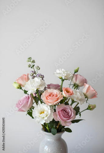 Elegant pastel pink, purple...