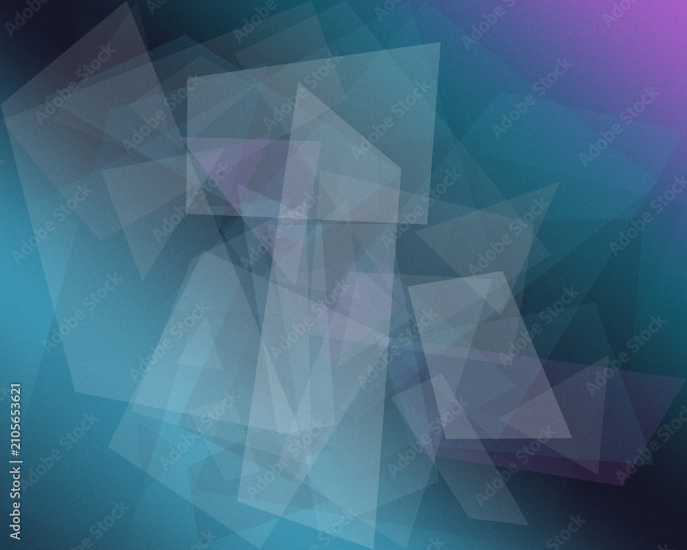 Obraz premium Abstract blue geometric polygons form a modern low-poly texture, creating a calm futuristic mood for tech, web design, and promotional layouts with copy space.