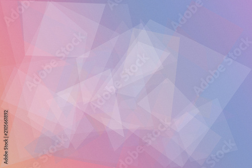 Abstract pastel polygon background with soft pink and blue facets creates a calm, modern mood, perfect for branding, design layouts, and presentations with copy space.