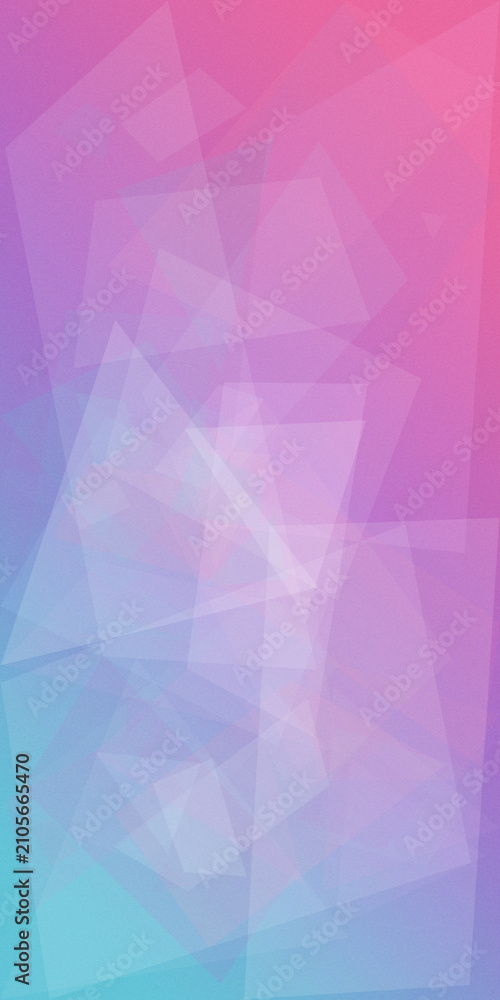Obraz premium Soft pink and blue geometric abstract pattern creates a calm, modern backdrop with clean gradients, ideal for branding, web design, posters, and copy space.
