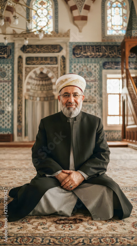 Muslim Imam, Islamic prayer leader, Islamic clergy, Islam religion, Islamic leader, mosque Imam, mosque prayer, Islamic worship, Salah, daily prayers in Islam, Friday prayer imam, Quran, Sunni, Shia.