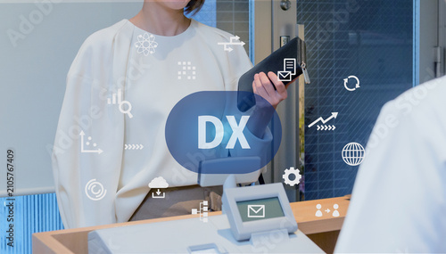 病院やクリニックでの会計のイメージ　医療費のキャッシュレス決済と医療DX　