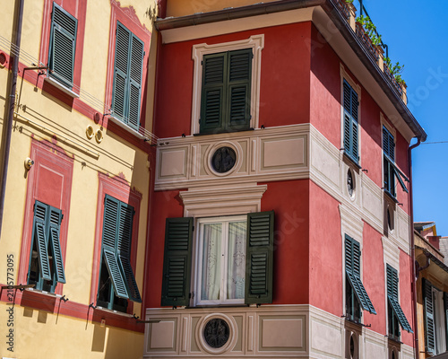 Bild auf Leinwand Scenic shots from around Portofino Italy