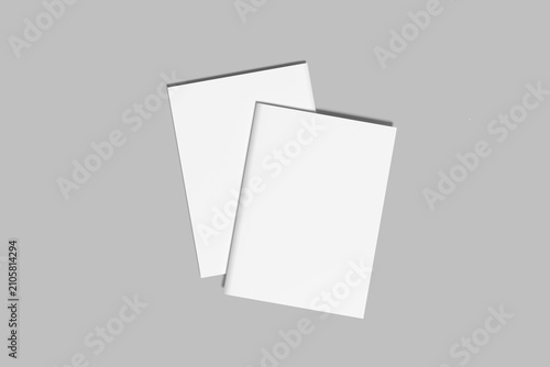 Magazine Mockup Design Blank Presentation