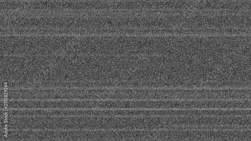 Old TV Static Noise Glitch Background Retro Analog Television Signal Effect