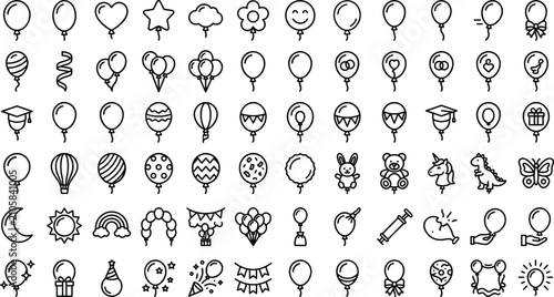 Foto Carnival insignia vector graphic presentation showcasing gala accessories decora